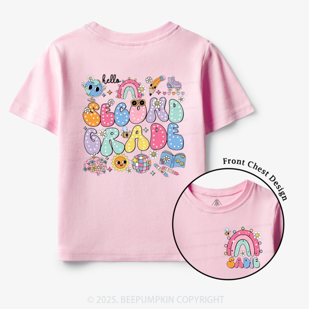 Personalized My World Toddler&Kid's Tees Beepumpkin