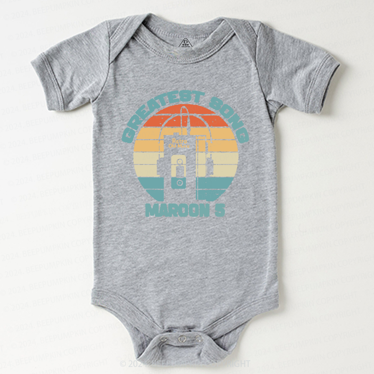 Pop Rock Band Baby Bodysuit 8