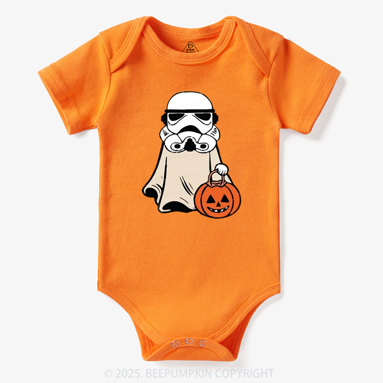 Pumpkin Messenger Halloween Bodysuit Beepumpkin