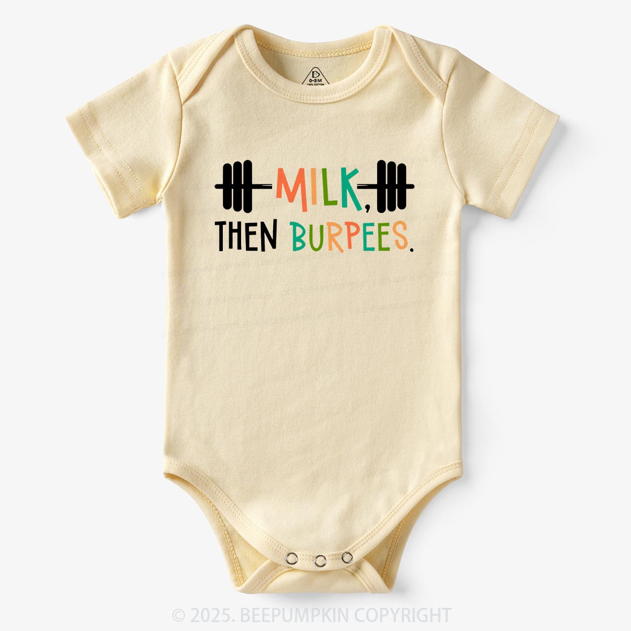 Milk Then Burpees Bodysuit Beepumpkin 7