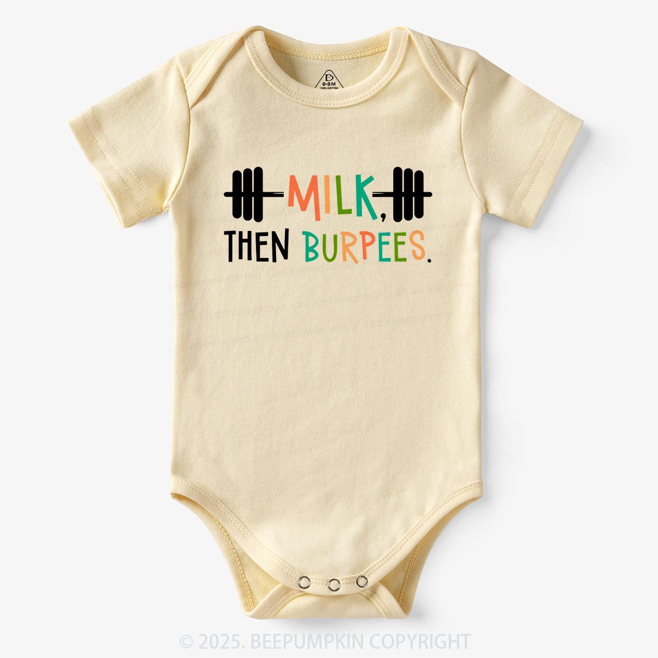 Milk Then Burpees Bodysuit Beepumpkin 7