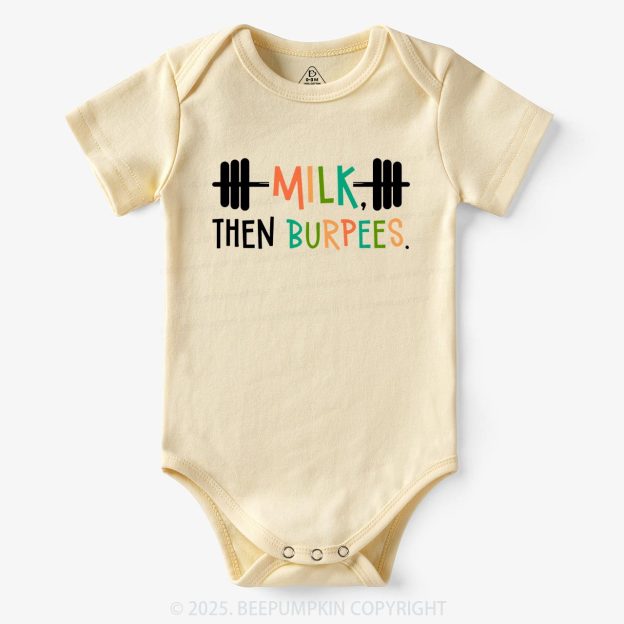 Milk Then Burpees Bodysuit Beepumpkin 7