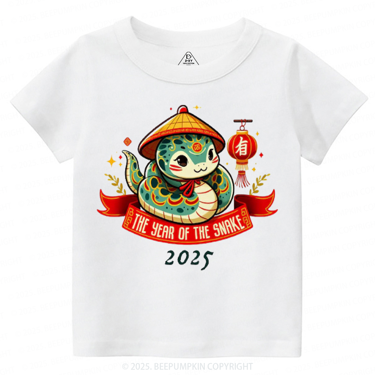 Chinese The Year Of The Snake Toddler&Kid's Tees Beepumpkin