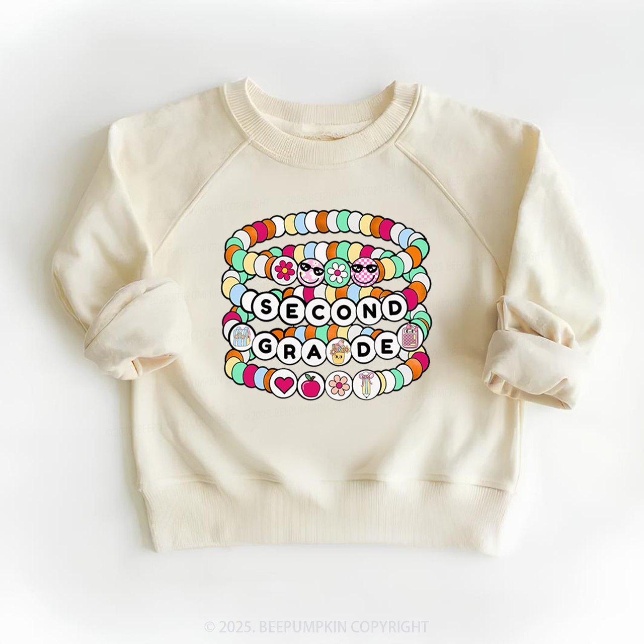 Personalized Friendship Bracelet Kid's Sweatshirt