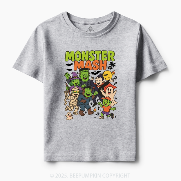 Monster Mash Halloween Toddler&Kid's Tees Beepumpkin