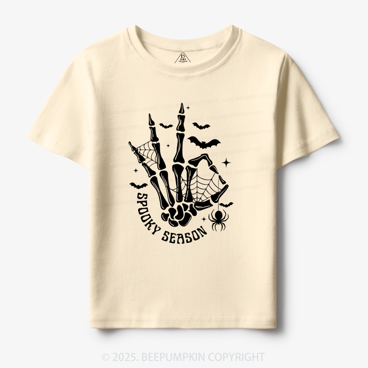 Spooky Season Halloween Toddler&Kid's Tees Beepumpkin