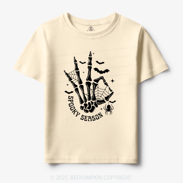 Spooky Season Halloween Toddler&Kid's Tees Beepumpkin