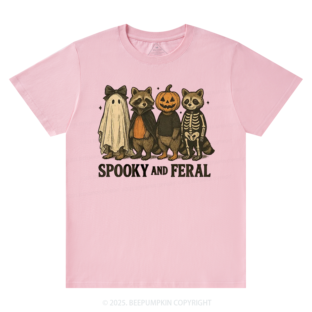  Spooky And Feral Raccoon T-Shirts Beepumpkin