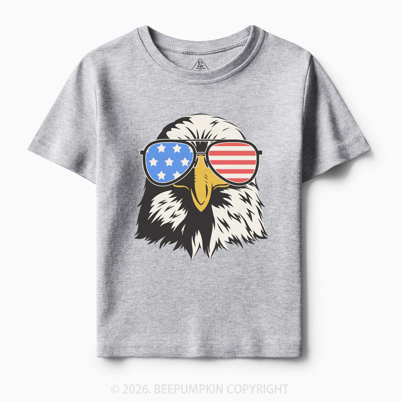 Patriotic 4th Of July Eagle Toddler Tees