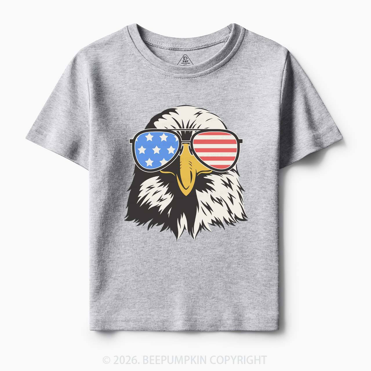 Patriotic 4th Of July Eagle Toddler Tees Sale-Beepumpkin™