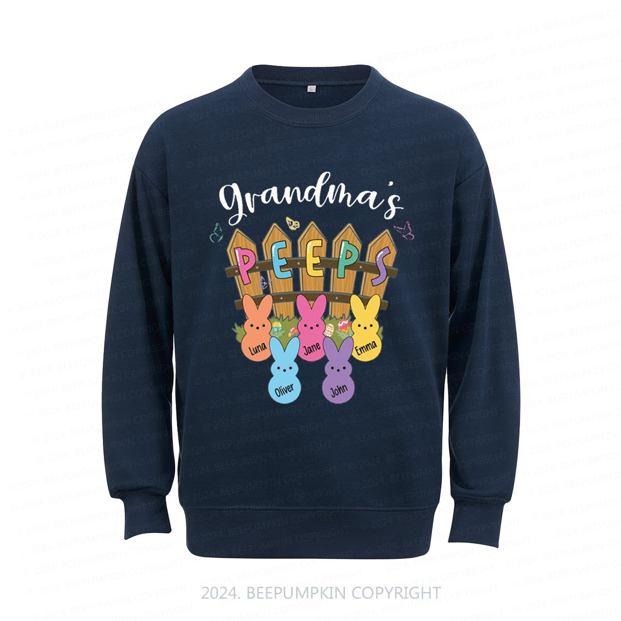 Personalized Granma's Peeps Sweatshirt