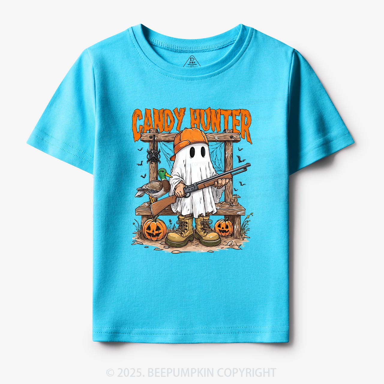 Candy Hunter Halloween Toddler&Kid's Tees Beepumpkin