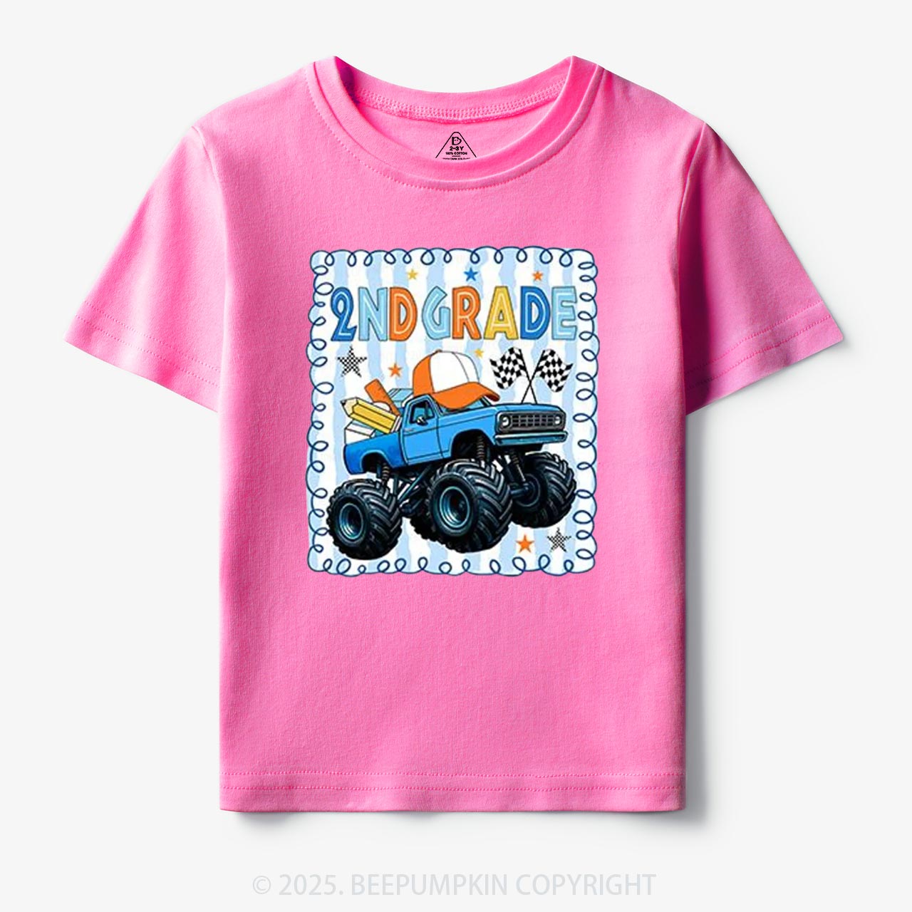Personalized Truck For Boy Toddler&Kid's Tees Beepumpkin