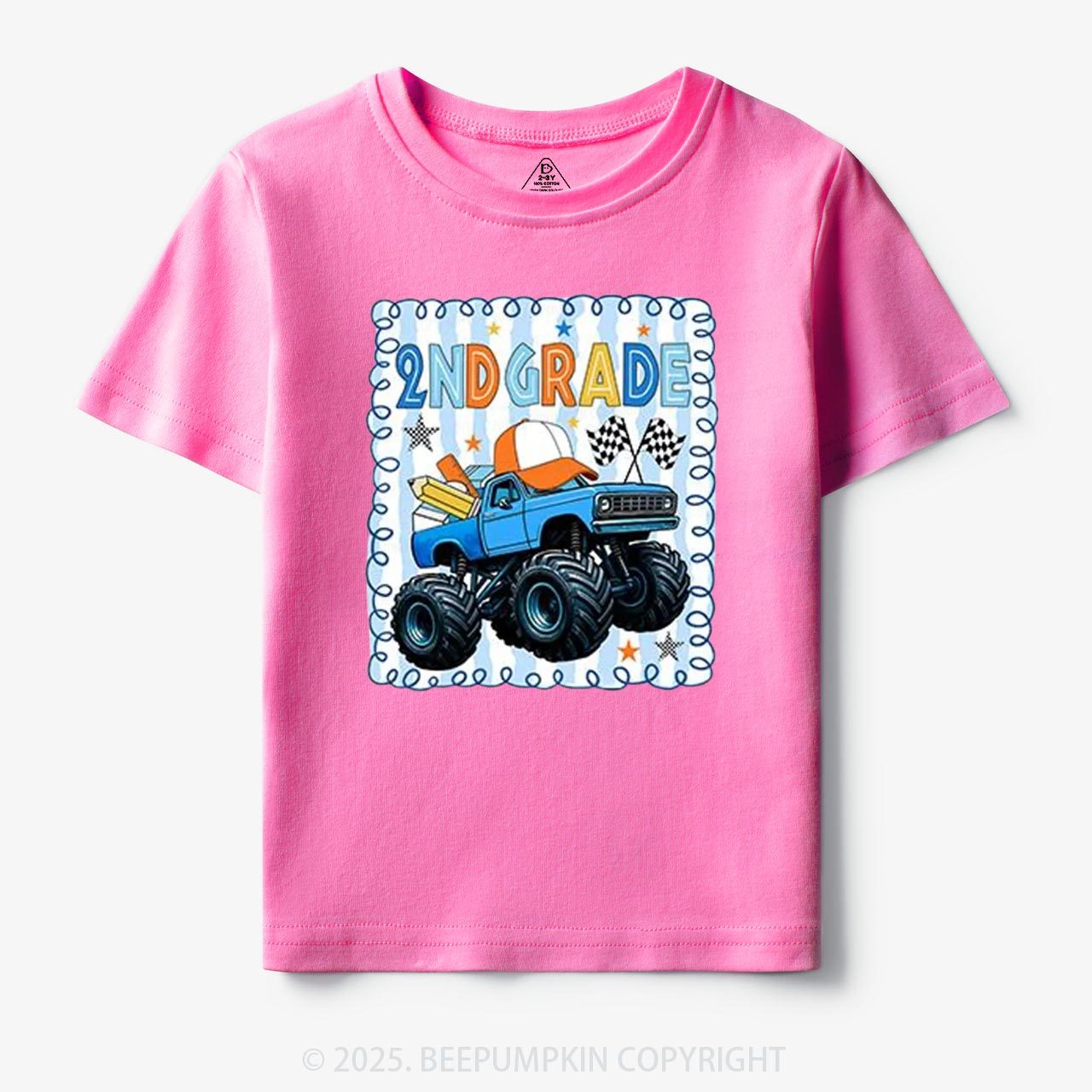 Personalized Truck For Boy Toddler&Kid's Tees Beepumpkin