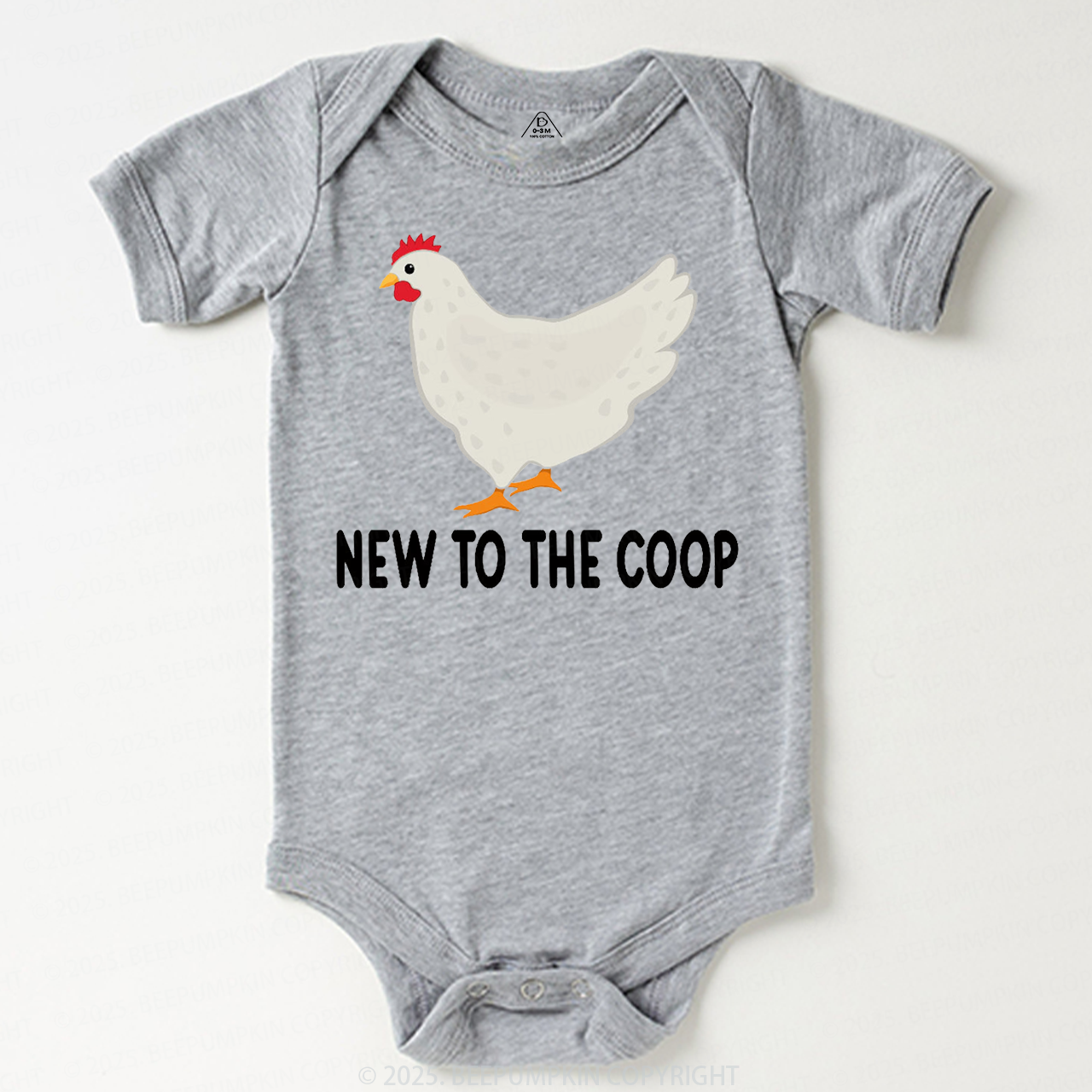 New To The Coop Bodysuit Beepumpkin