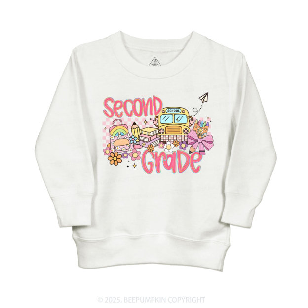 Personalized Happy School Journey Kid's Sweatshirt