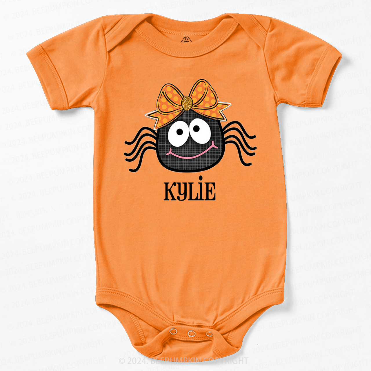  Personalized Halloween Spider Baby Bodysuits 