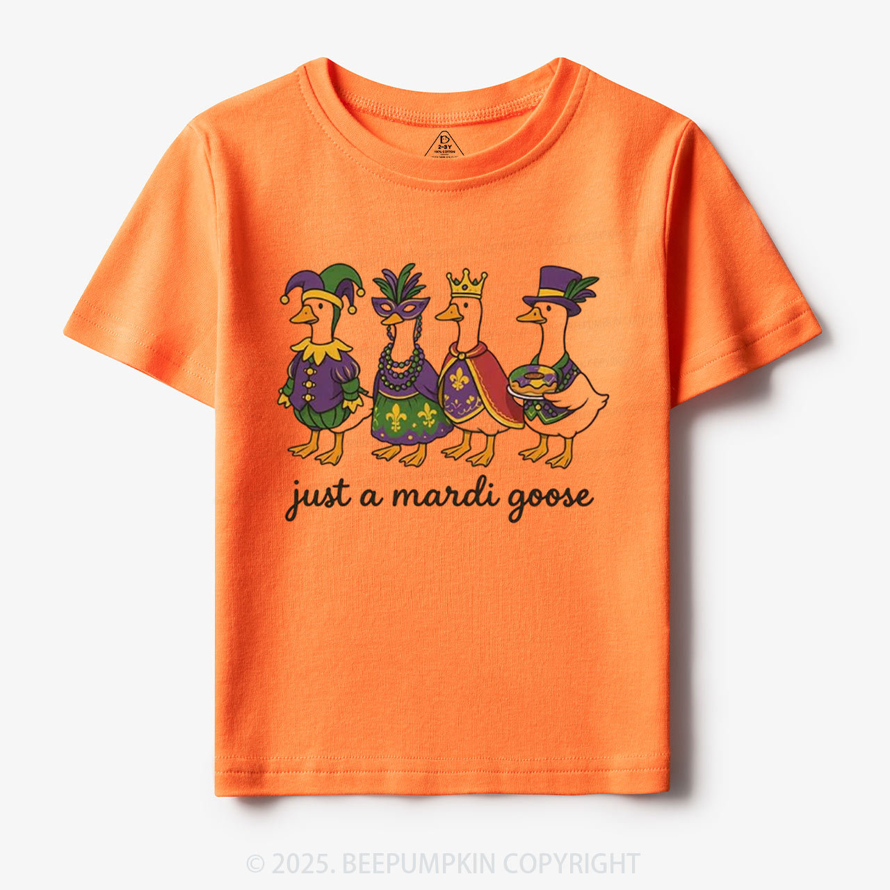 Just A Mardi Goose Toddler&Kid's Tees Beepumpkin