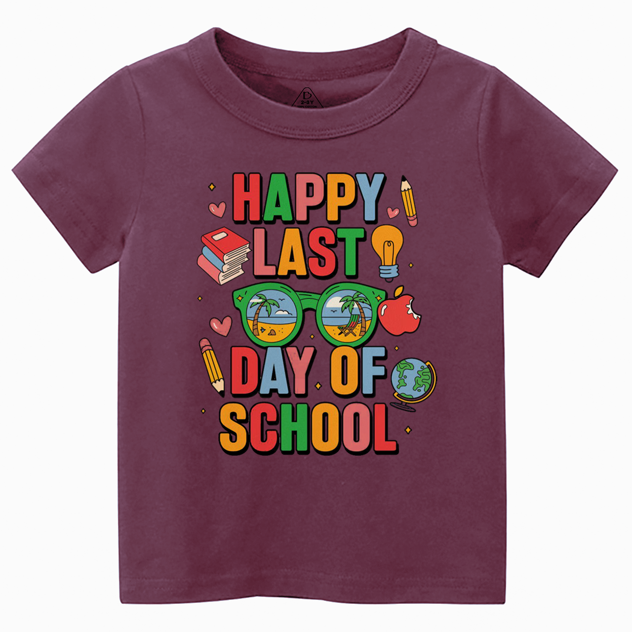 Happy Last Day Of School Toddler&Kid's Tees Beepumpkin 