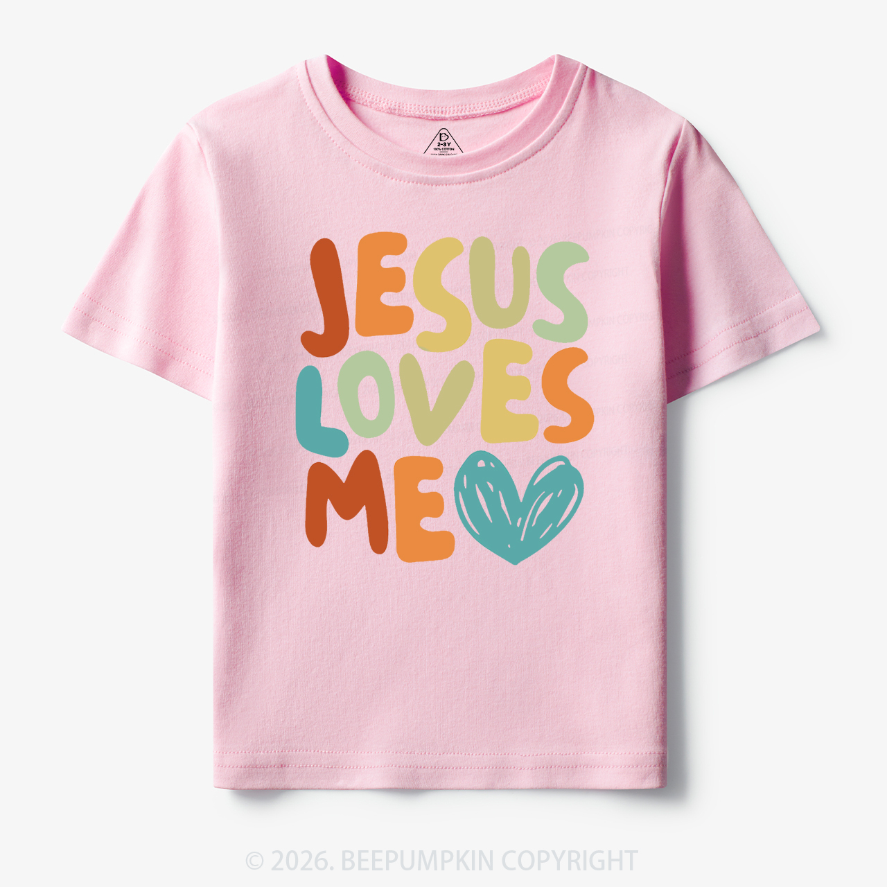Jesus Loves Me Christian Toddler&Kid's Tees