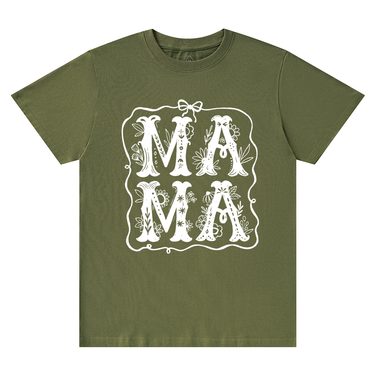 Mama Whimsical Wildflowers T-Shirts