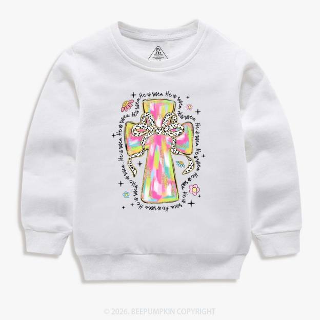 Pastel Easter Christian Kid's Sweatshirt