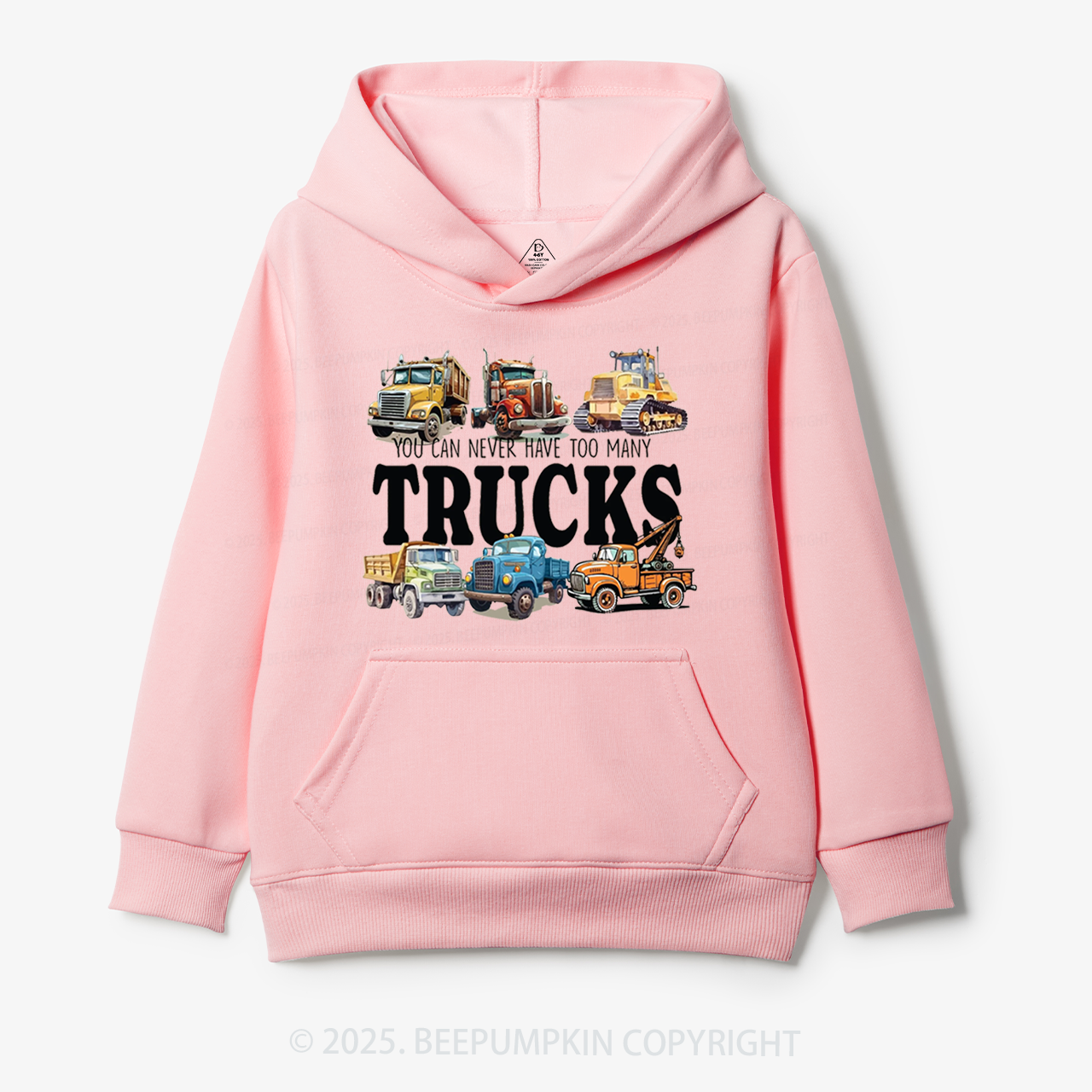 Trucks Kid's Hoodies Beepumpkin 7