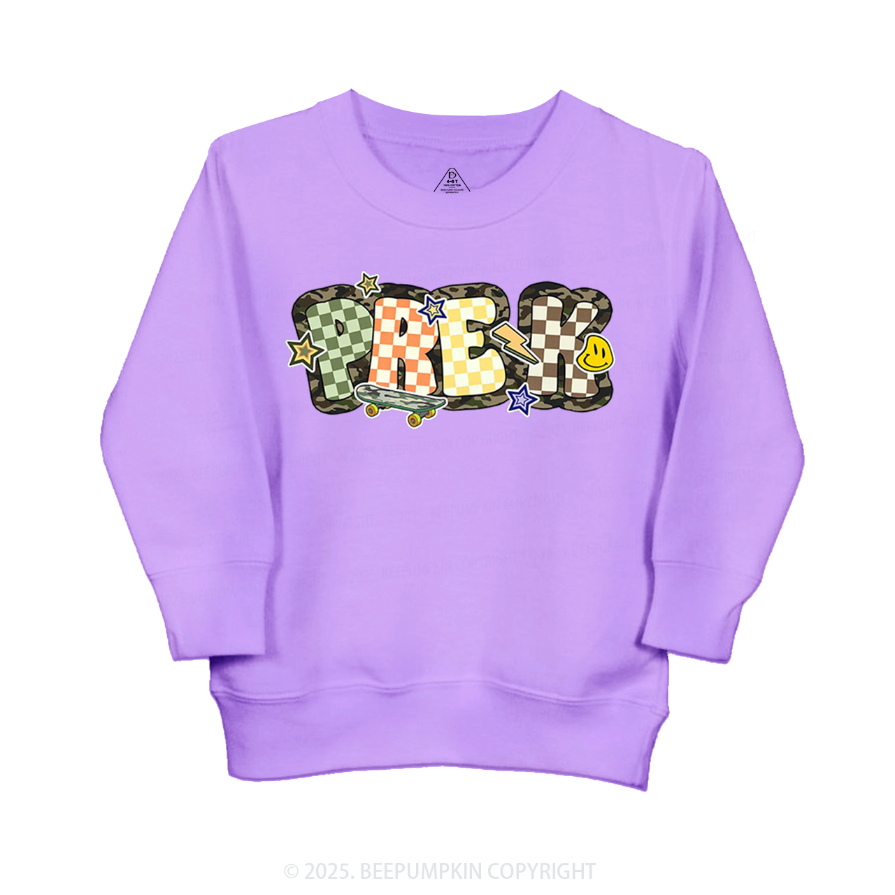 School Boy Sublimation File Kid's Sweatshirt