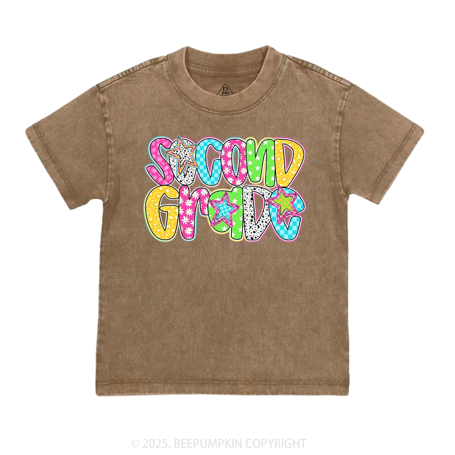 Personalized Grade Glow Up Toddler&Kids Washed Tees