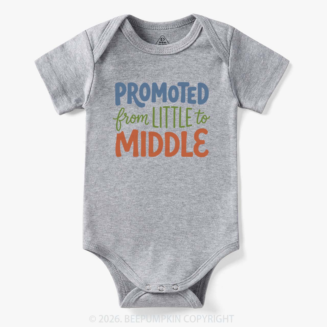 Promoted From Little To Middle Bodysuit
