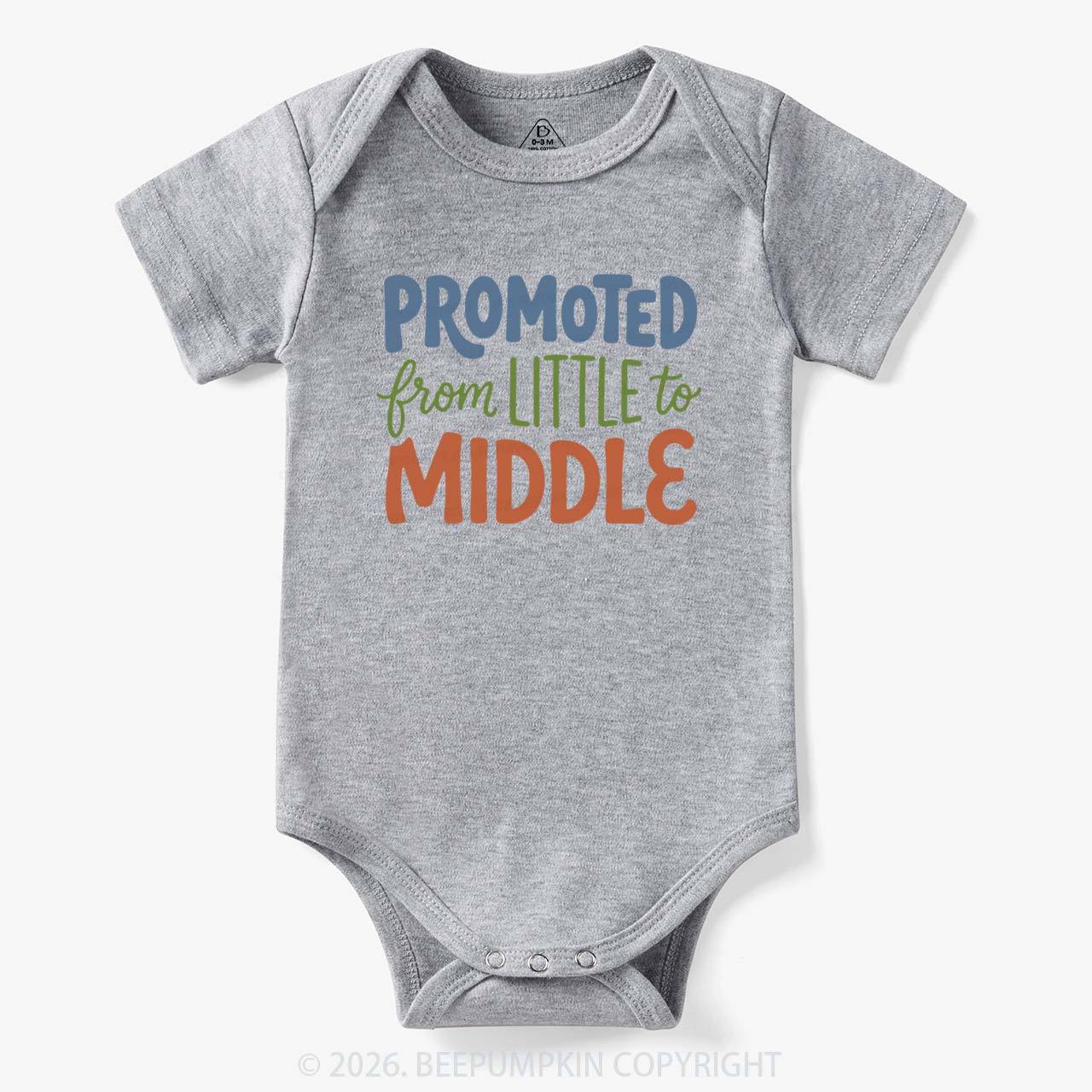 Promoted From Little To Middle Bodysuit