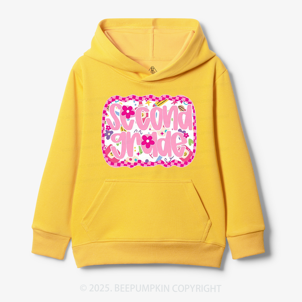 Personalized Pink School Magic Kid's Hoodies Beepumpkin
