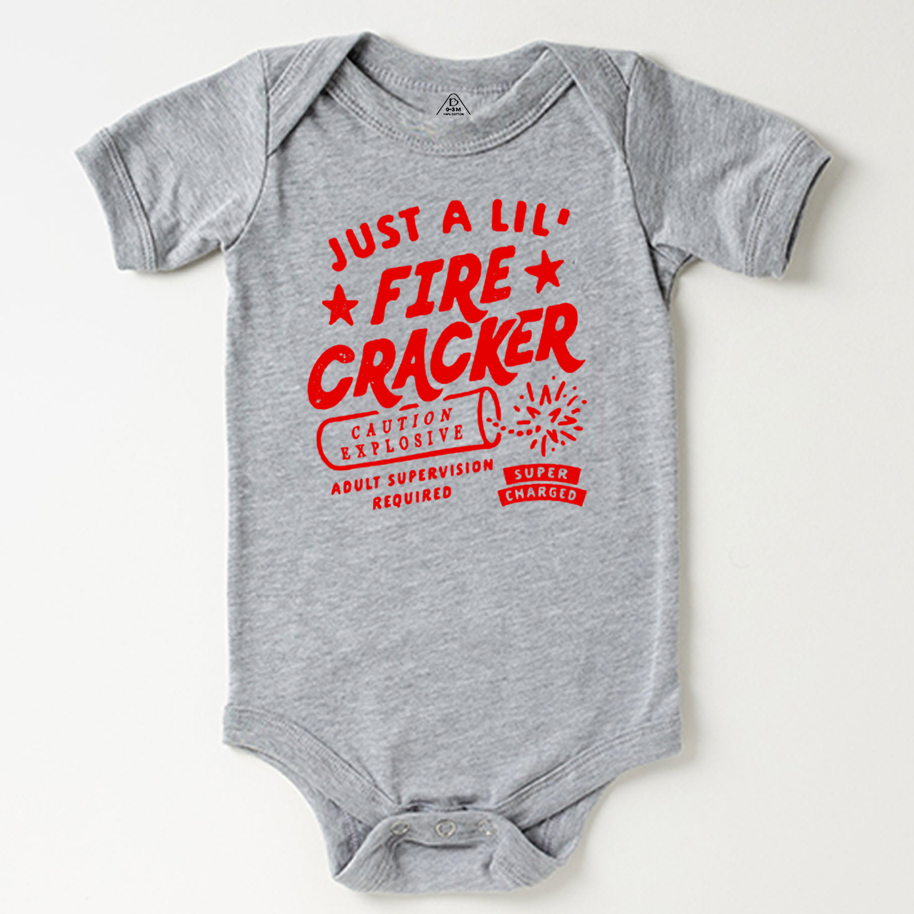 Firecracker Independence Day Bodysuit Beepumpkin