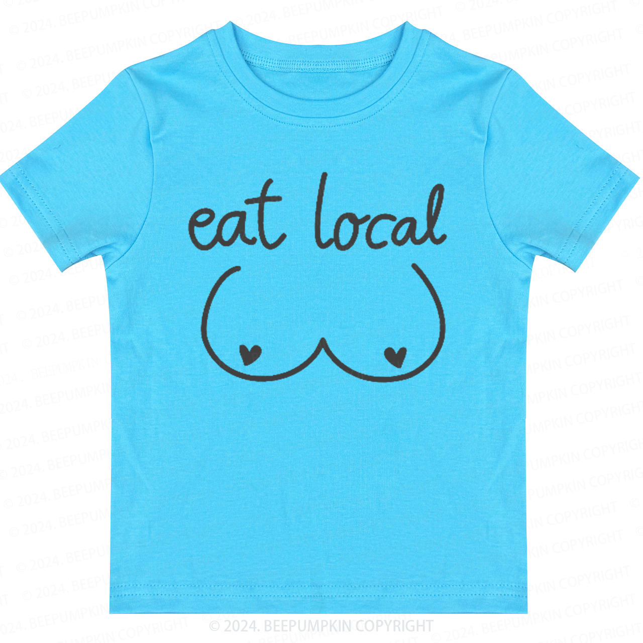 Eat Local Breastfeeding Toddler&Kids Tees 7
