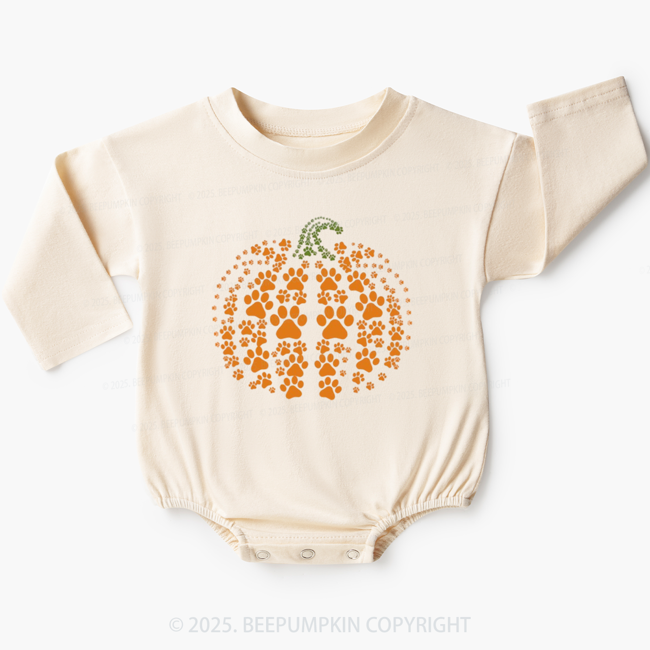 Paw Pumpkin Bubble Romper Beepumpkin