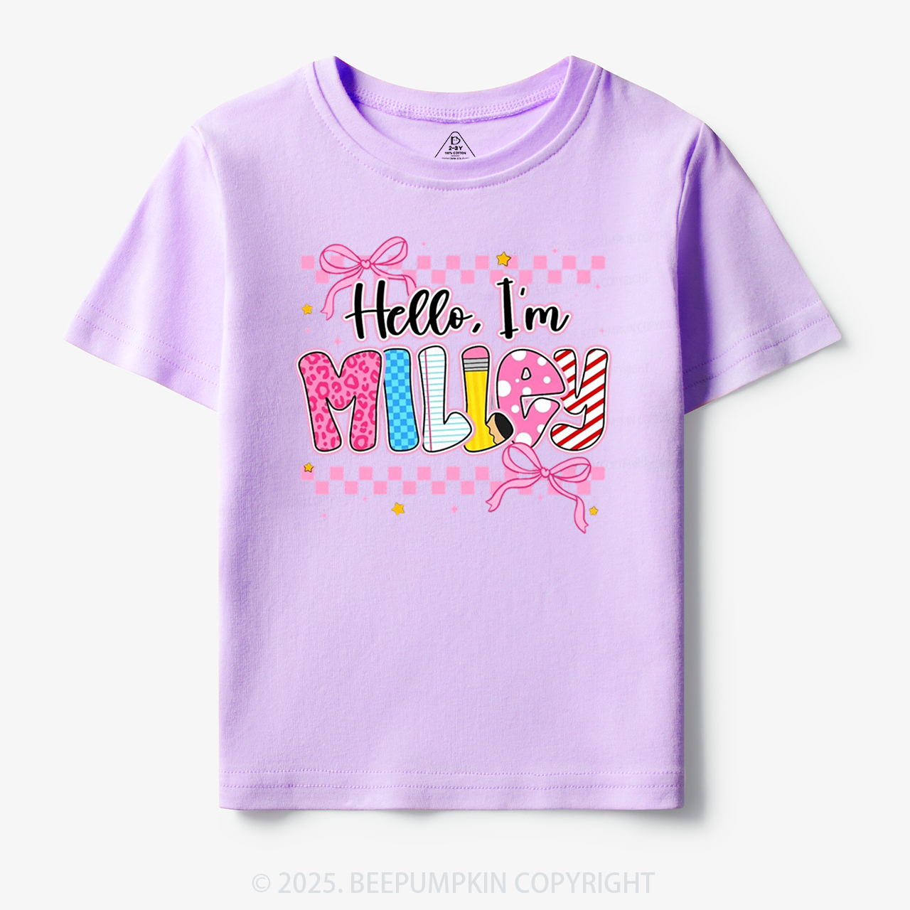 Personalized Sweet & Sassy Toddler&Kid's Tees Beepumpkin