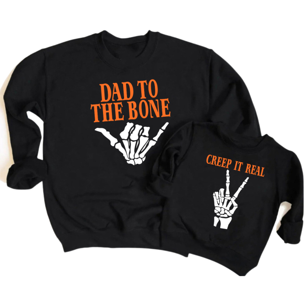 The Bone Halloween Family Matching Sweatshirt