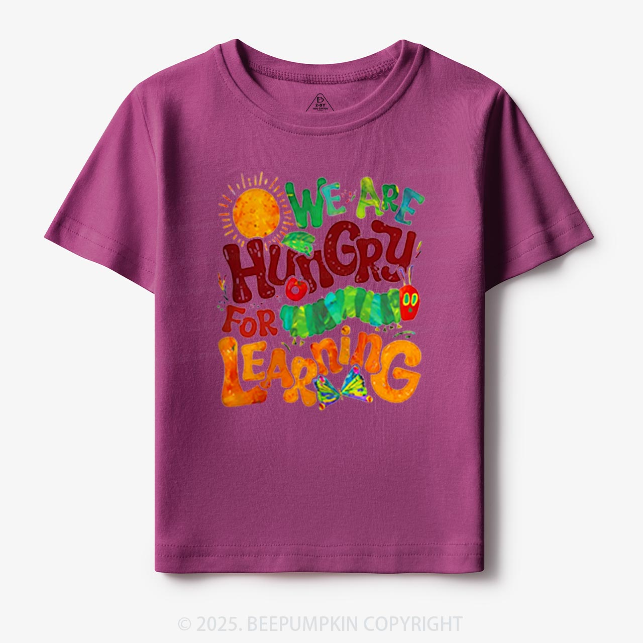 We Are Hungry For Learning Toddler&Kid's Tees Beepumpkin