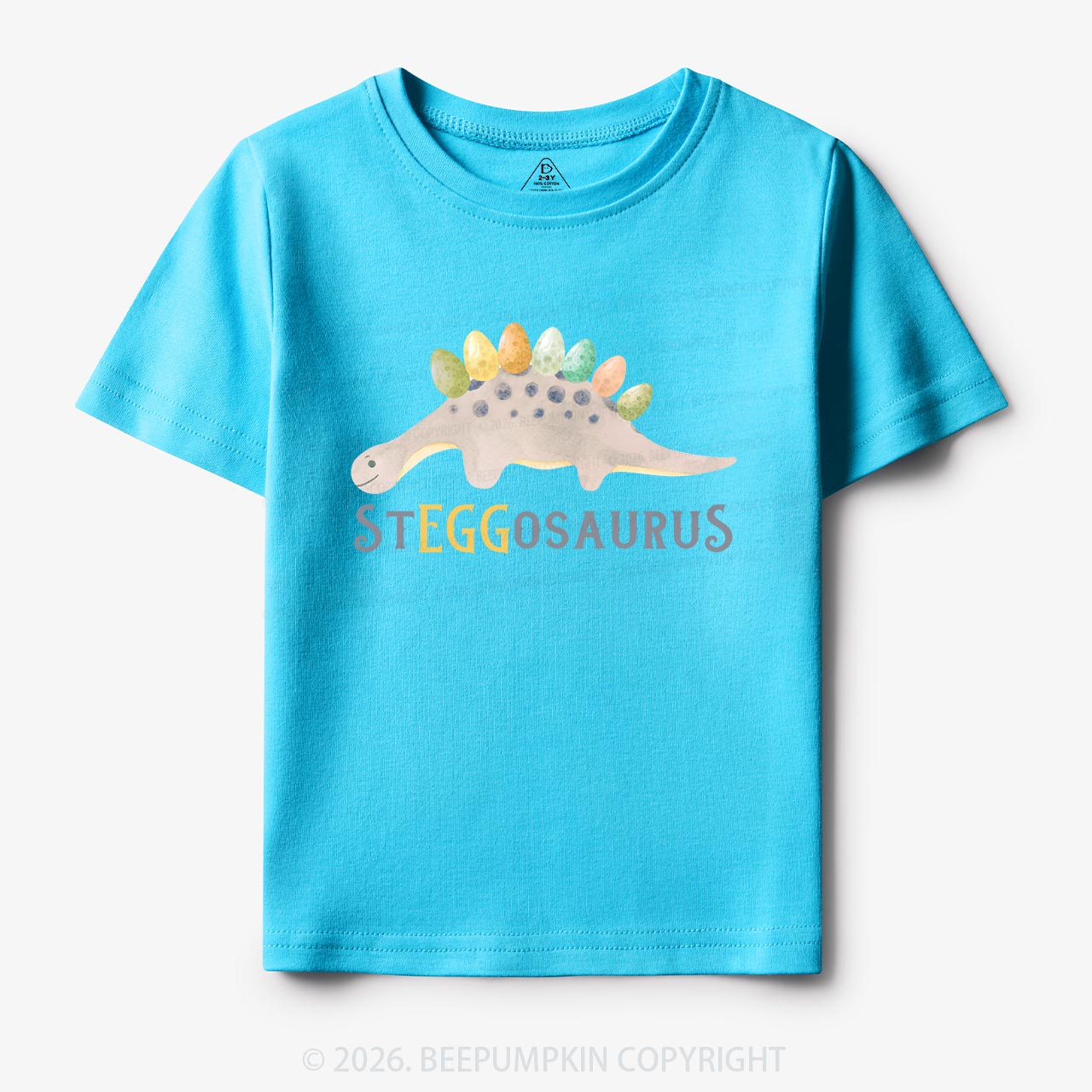 Steggosaurus Easter Toddler&Kid's Tees Beepumpkin