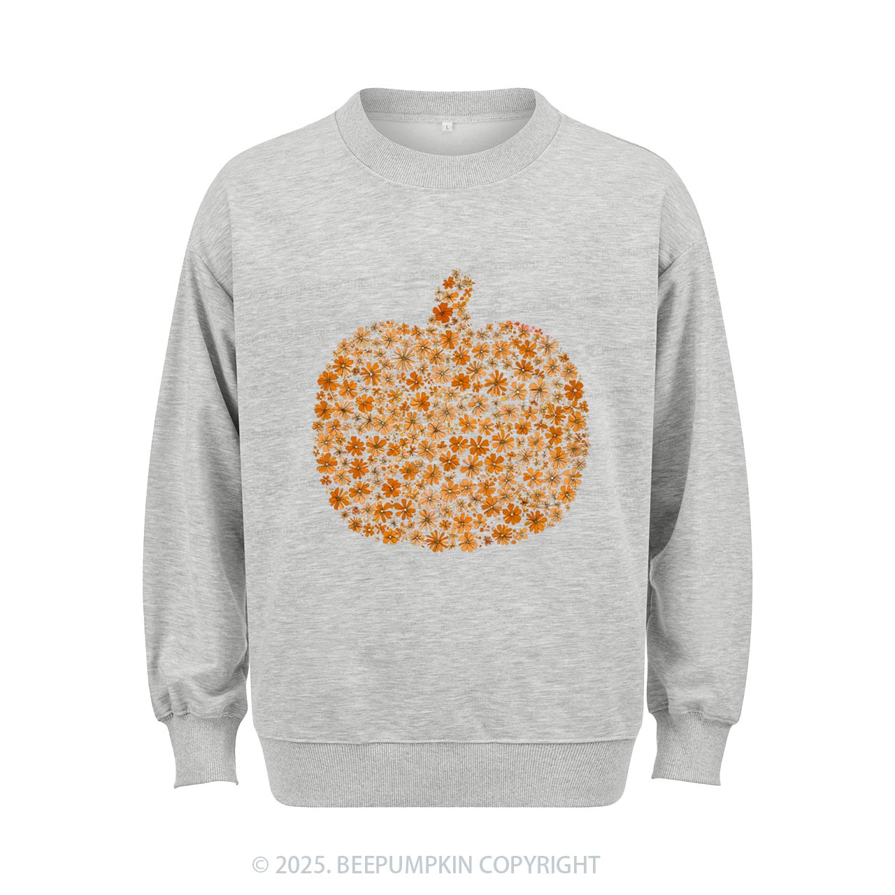 Flower Pumpkin Sweatshirt Beepumpkin
