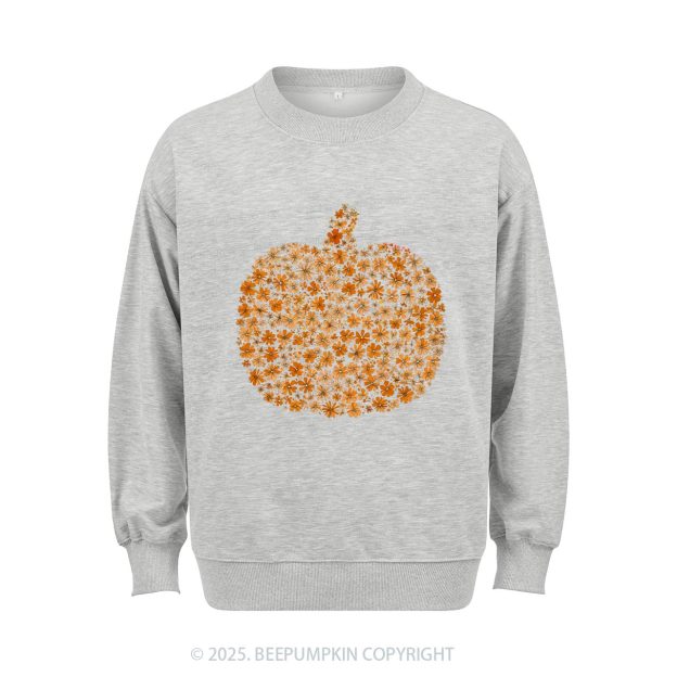Flower Pumpkin Sweatshirt Beepumpkin