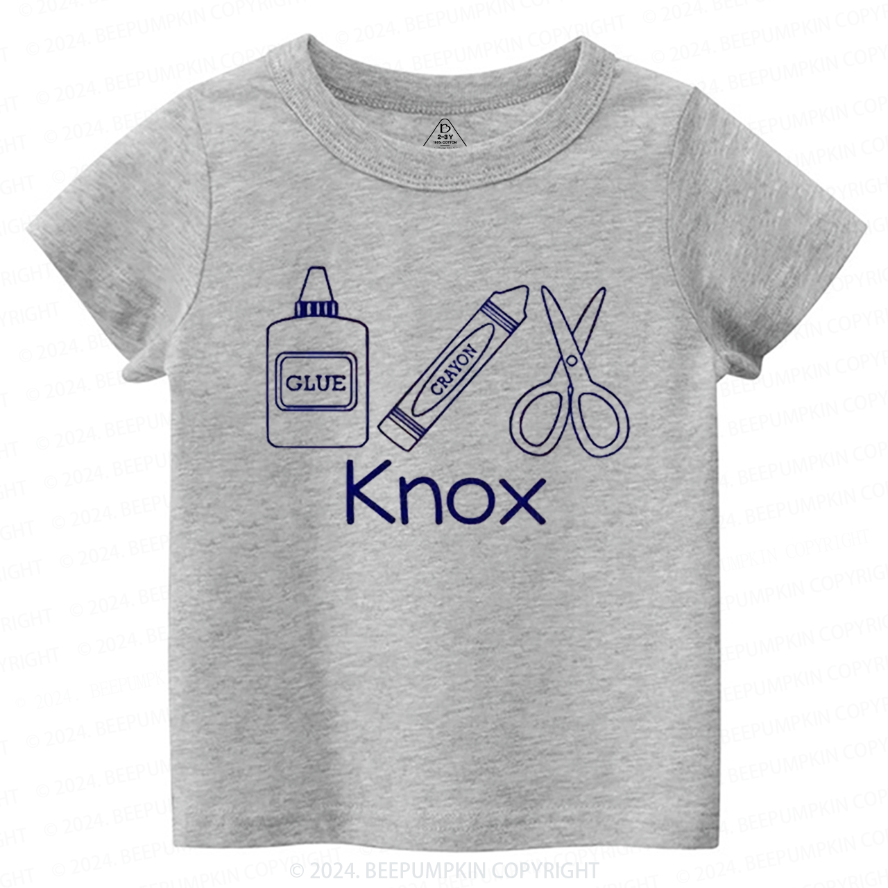 Personalized Stationery Bag Toddler&Kids Tees 