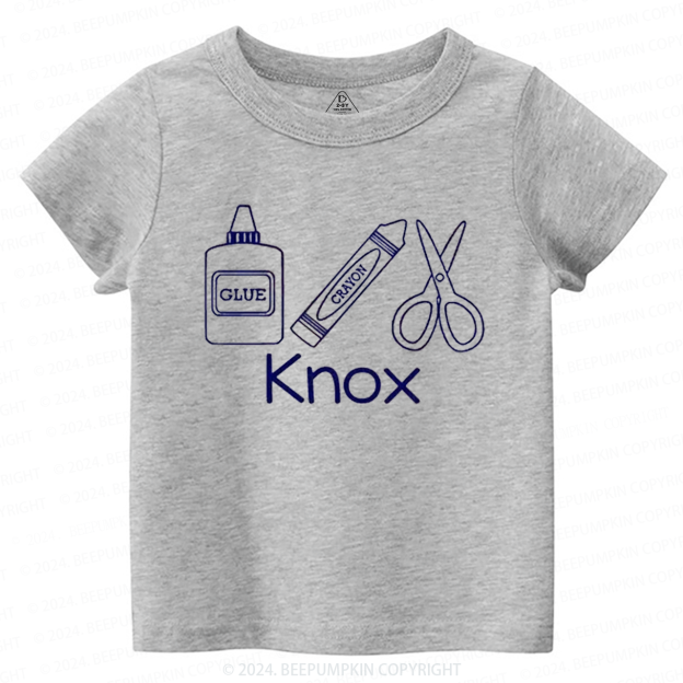 Personalized Stationery Bag Toddler&Kids Tees 