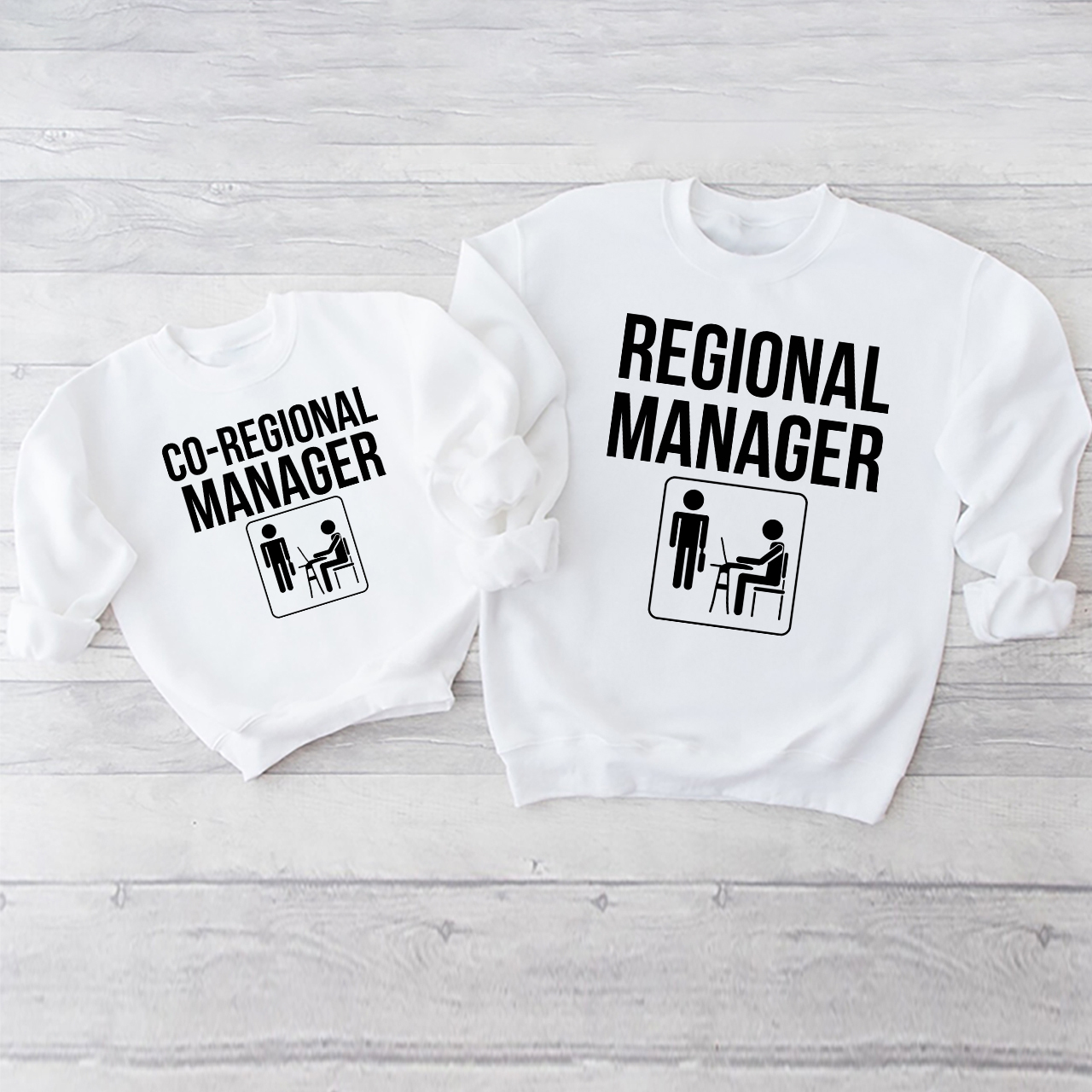 Regional Manager The Office Matching Family Sweatshirts