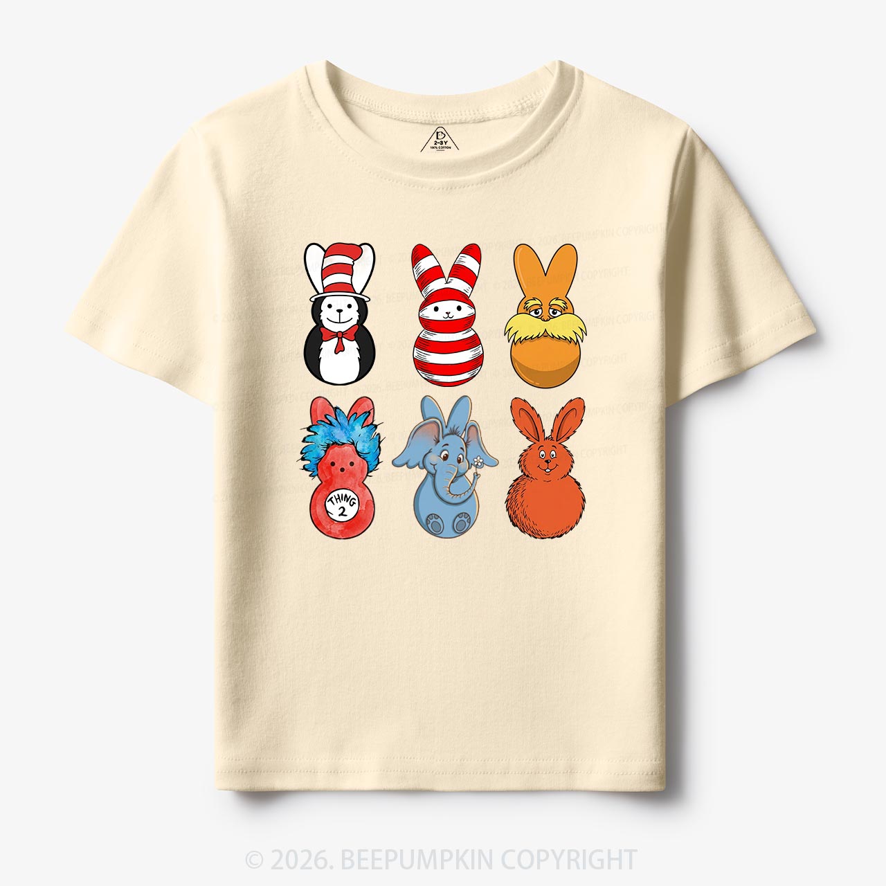 Storybook Bunny Tumbler Toddler&Kids Shirts