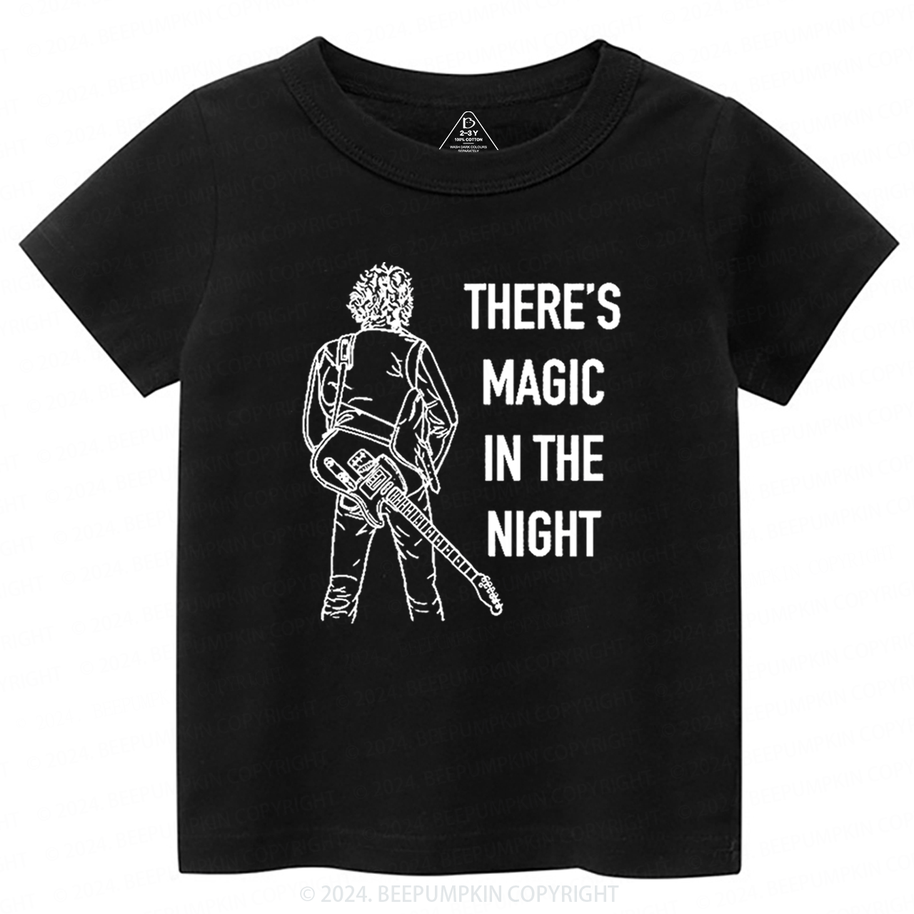 A Man Who Loves Rock Toddler&Kids Tees 