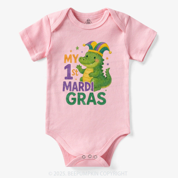 My First Mardi Gras Bodysuit Beepumpkin