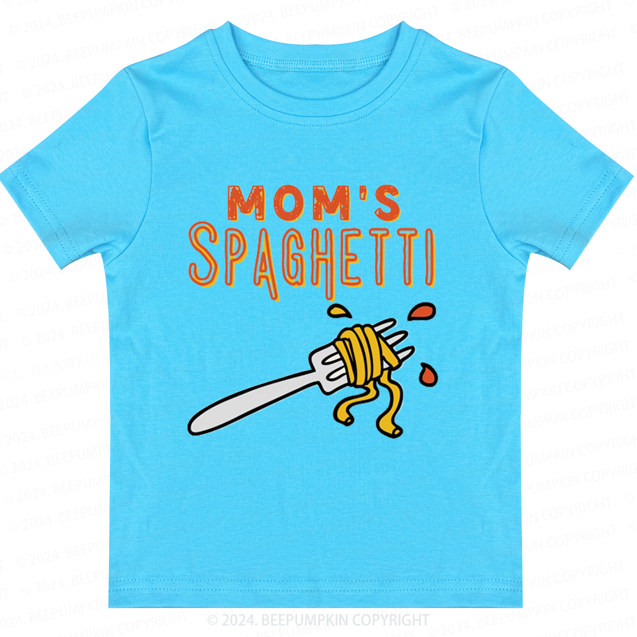 Cute Mom's Spaghetti Toddler&Kids Tees 7