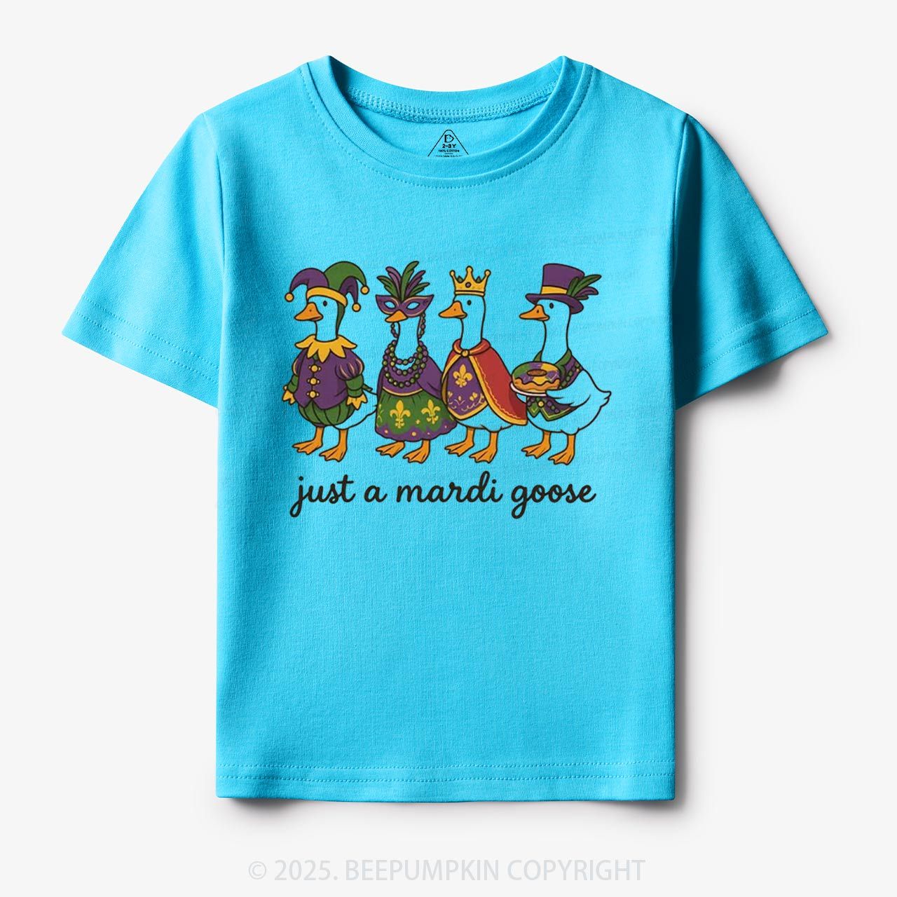 Just A Mardi Goose Toddler&Kid's Tees Beepumpkin