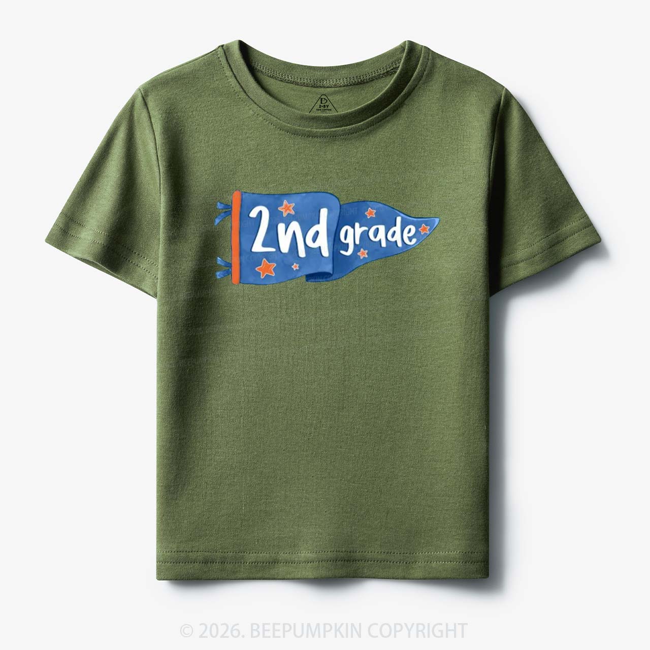Personalized Classroom Pennant Grade Collection Toddler&Kid's Tees